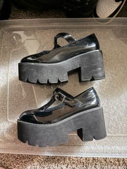 3 Pairs Of Platform Shoes
