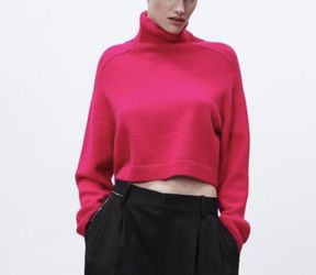 Zara Quilted Sweater 