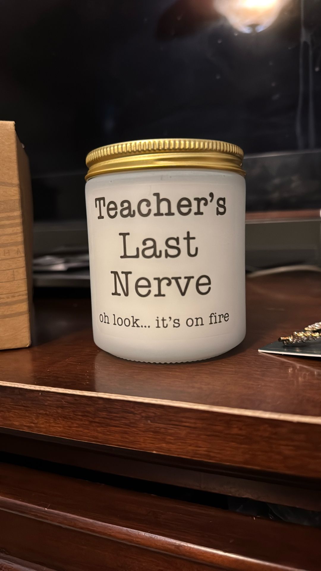 Teacher’s Last Nerve Candle