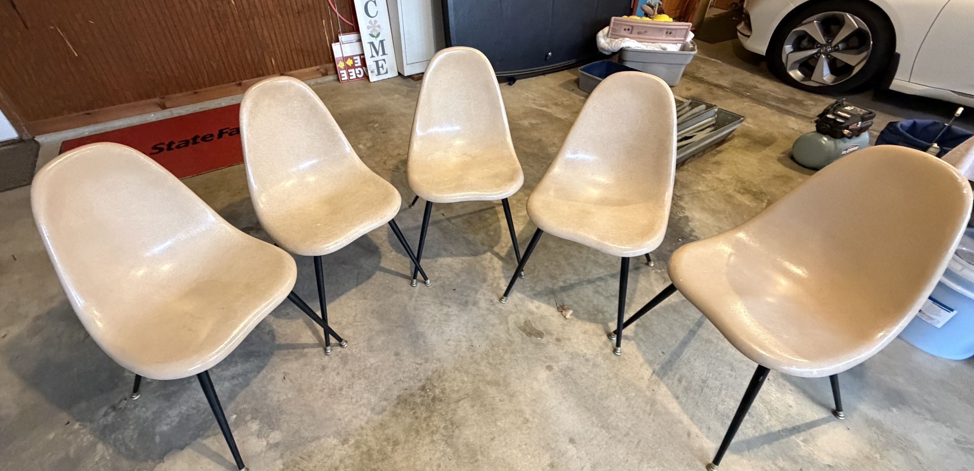 Pending- Chromcraft Mid century chairs