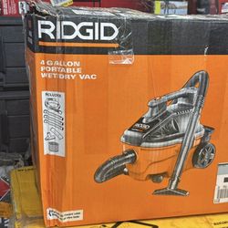 Ridgid 4 gallon shop vacuum