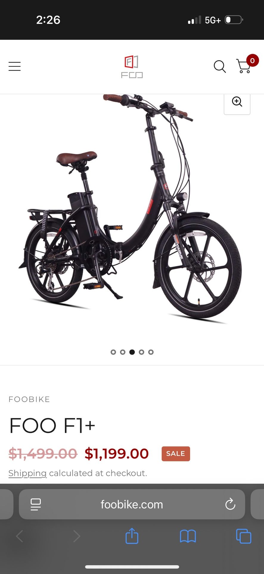Foo F1+ Electric Bike