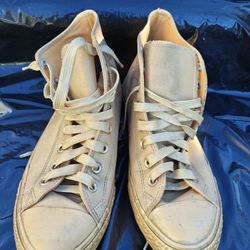 Converse All Star Custom Sneakers Gold Size 9