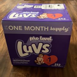 Luvs Diapers Size 1 - 252 Pack