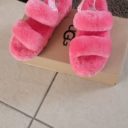 💗UGG Oh Yeah Sheepskin Slingback 