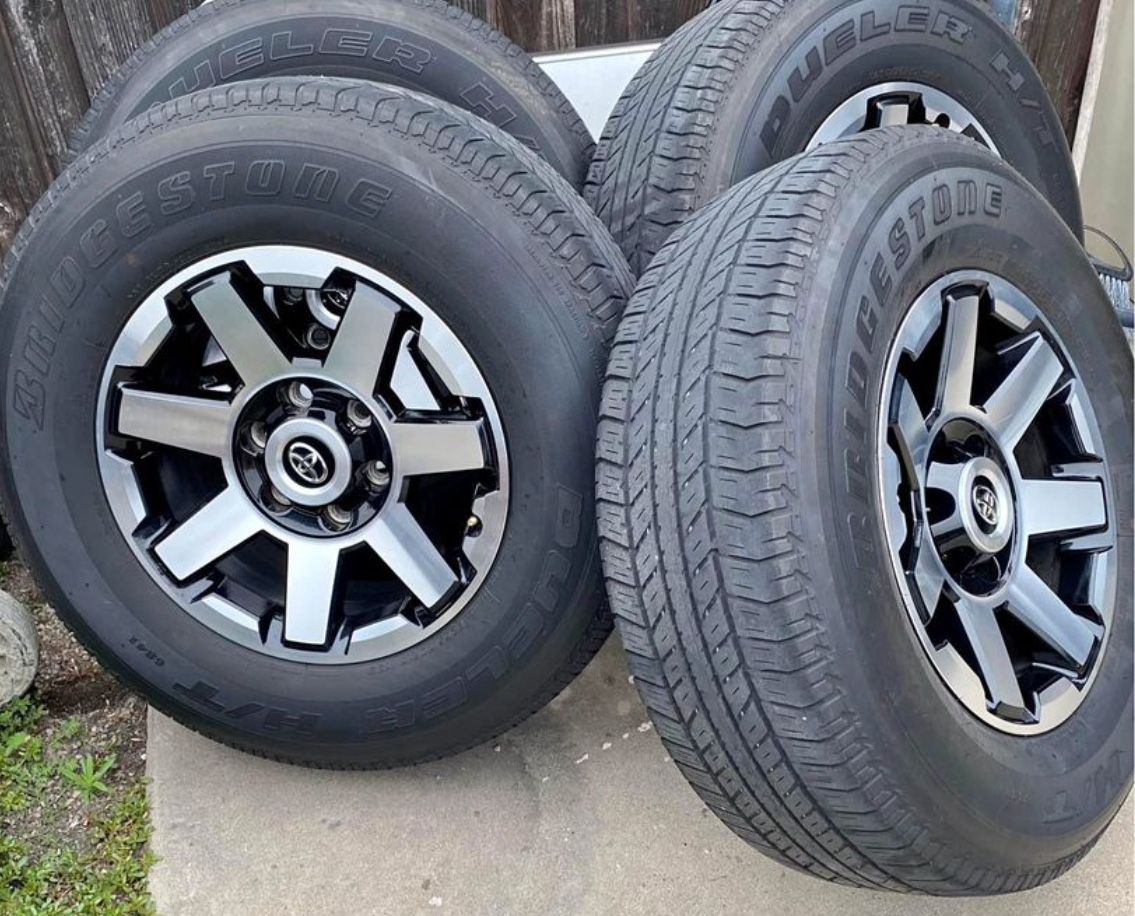 2023 5th Gen 4Runner TRD Off-road wheels