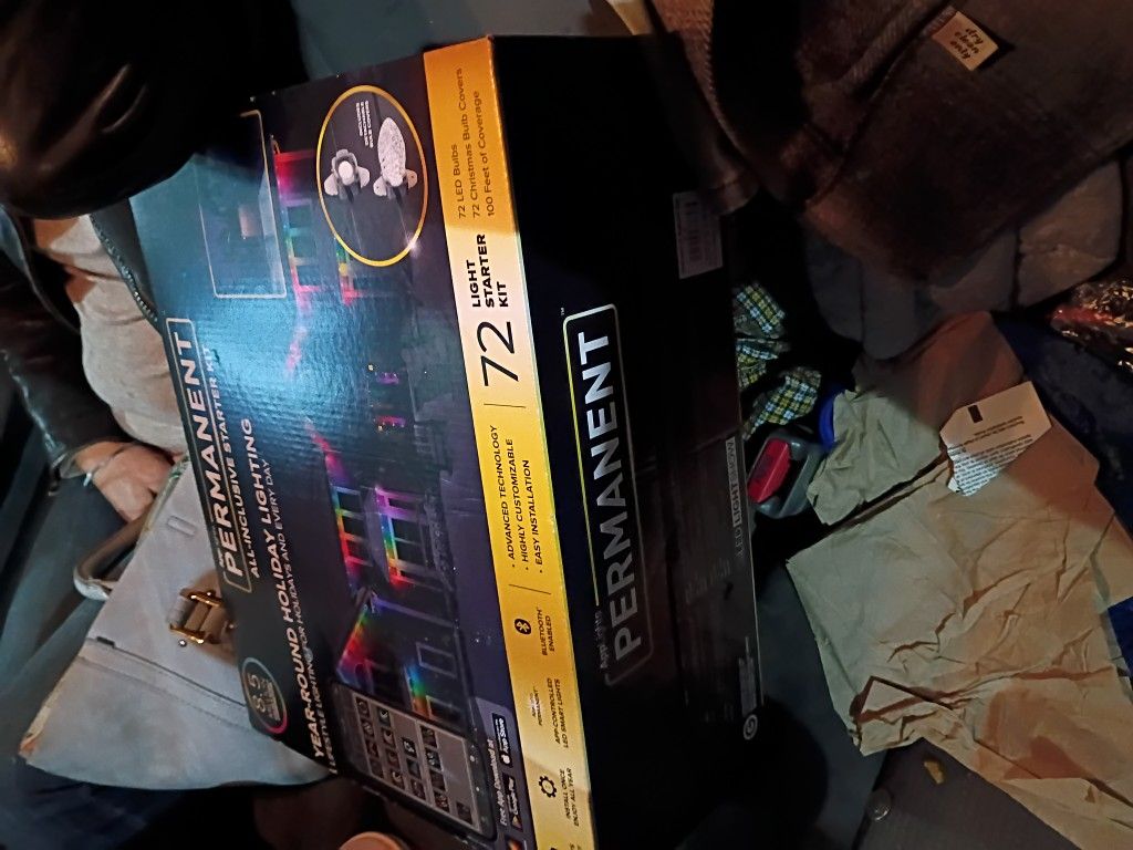 Permeant Xmas Lights For Your House !