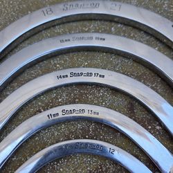 SNAP ON HALF MOON WRENCH SET