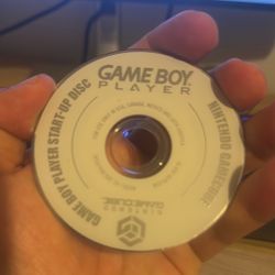 Gameboy Player Disc For GameCube