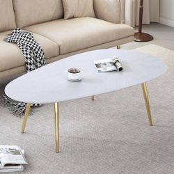 SOLID Wood Modern Coffee Table White , Pretty Good Quality 
