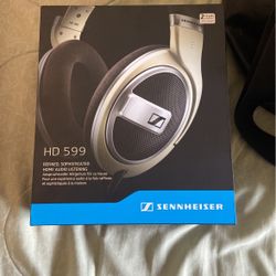 Brand New HD 599 Audiophile Headphones/ Barely Used/ Only Local Sales For Cash 