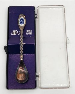 Vintage Dutch Silver-Plated Souvenir Spoon