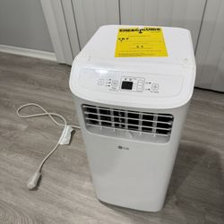 LG LP0624WFR Portable Air Conditioner w/Remote, Cools 250 Sq.Ft, Quiet Operation, 115V, 6,000 BTU (9700 ASHRAE), White
