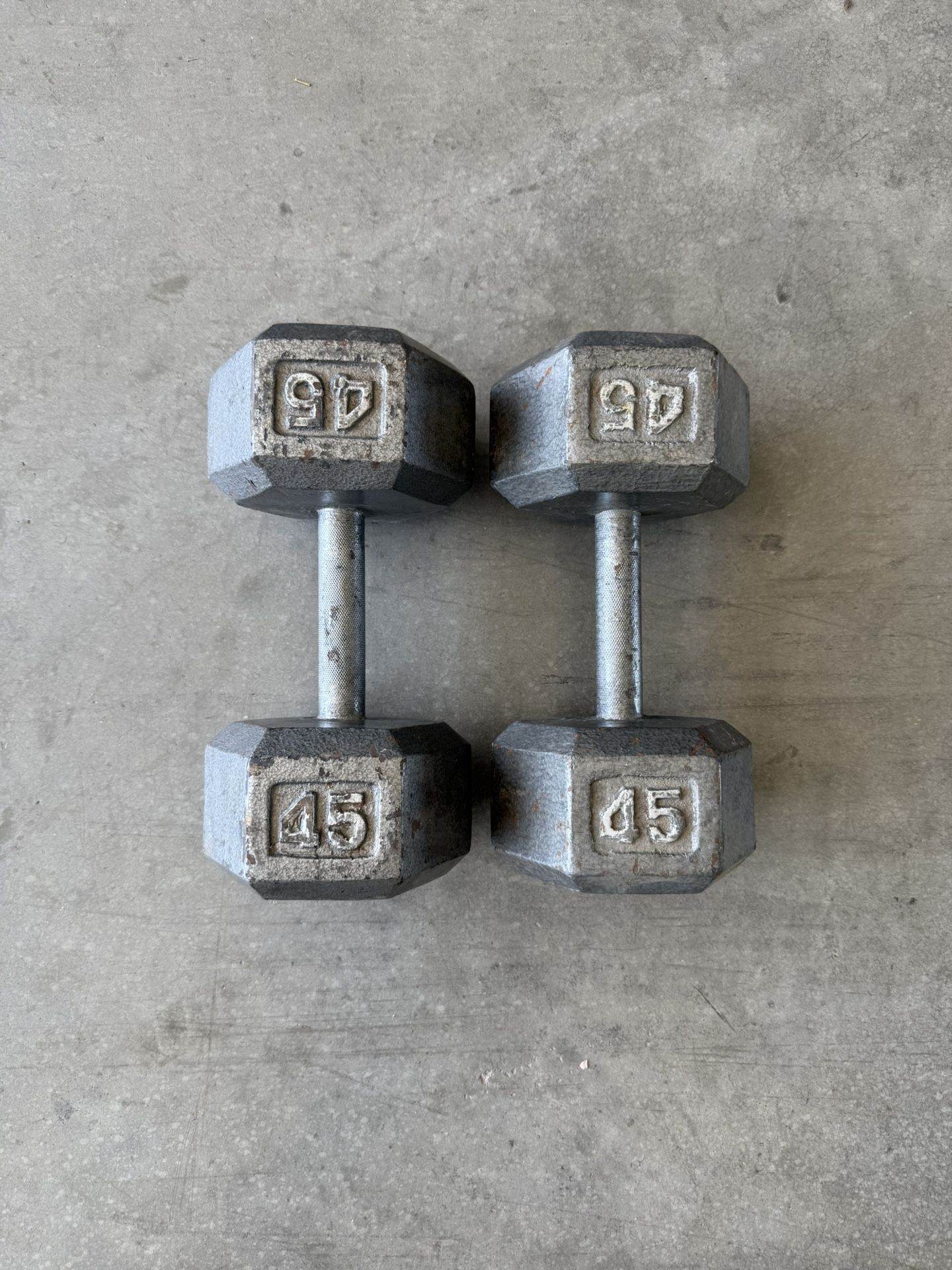 45lb Dumbbells