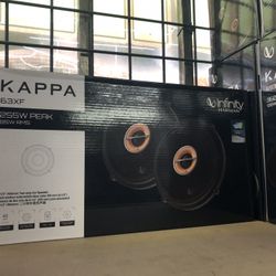 Infinity Kappa 6.5 Inch Speakers On Sale Today For 149.99