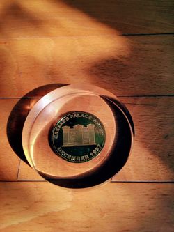 1997 Caesar's Palace Paperweight