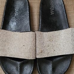 Rhinestone Slides For Size 9 Womens. East, north, west