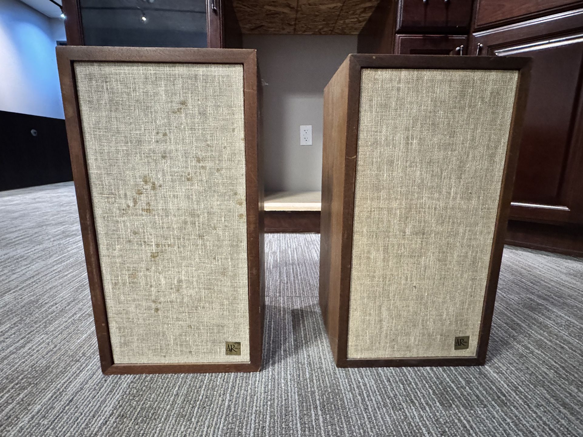 Acoustic Research AR-4x Vintage Speakers (Pair) – Works Great – Classic AR Sound