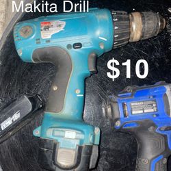Makita Drill N Battery