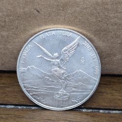 2015 1oz Silver Libertad 