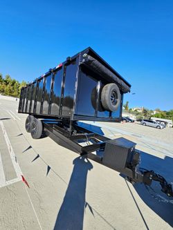 Super HEAVY DUTY 16X8X4 GOLIAT DUMP TRAILER 8"CHANEL SCISSOR HOIST 13 TON,14 PLY TIRES,8000 LBS AXLE,EVERYTHING HEAVY DUTY FOR ANY