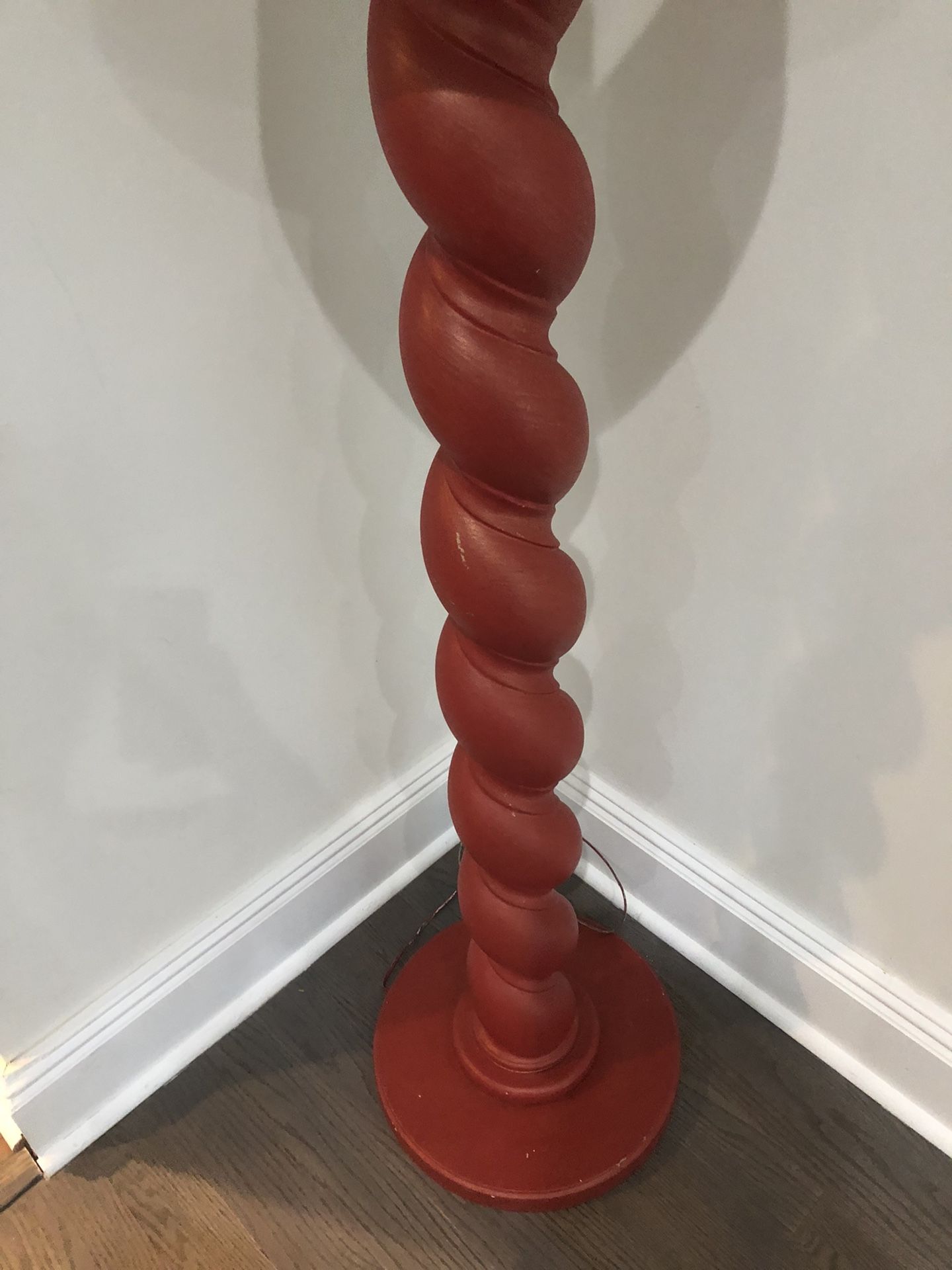 Solid Wood Floor Lamp