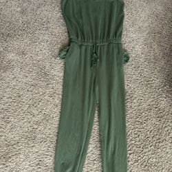 Women Short Sleeve Jumpsuit 