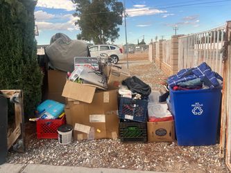 Free yard sale leftovers