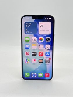 Unlocked Apple iPhone 14 Plus 128GB Lavender Service Battery 76% BH A2632 MQ3U3LL/A