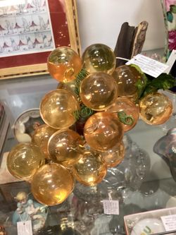Vintage lucite grapes