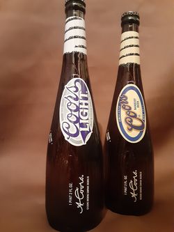Limited Edition Coors Bat Bottles