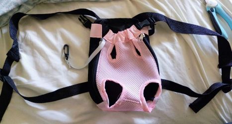 Backpack carrier for tiny dog or cat breathable