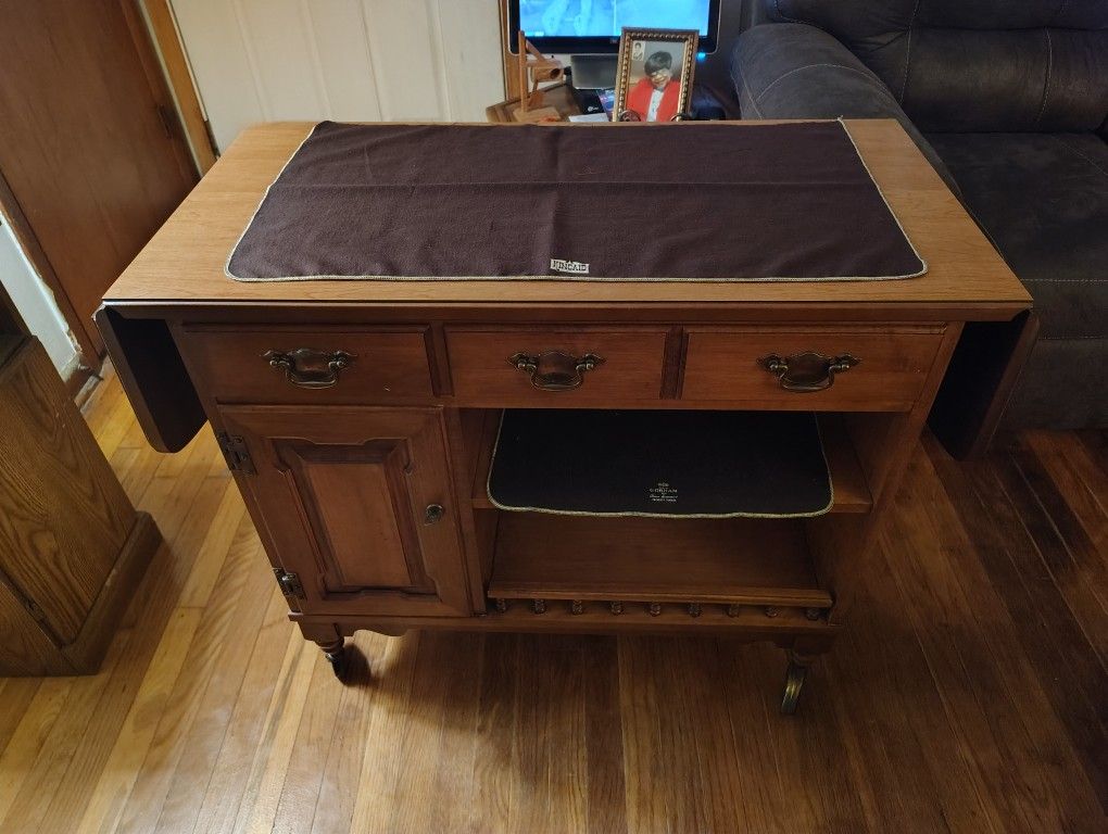 Hard Rock Maple Tea Cart