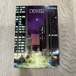 Vintage 1985 Denver Postcard 