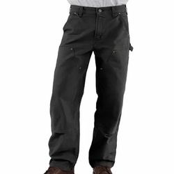 Carhartt Men’s B136 BLK Double-Front Washed Duck Carpenter Pants NWOT  size 36x30