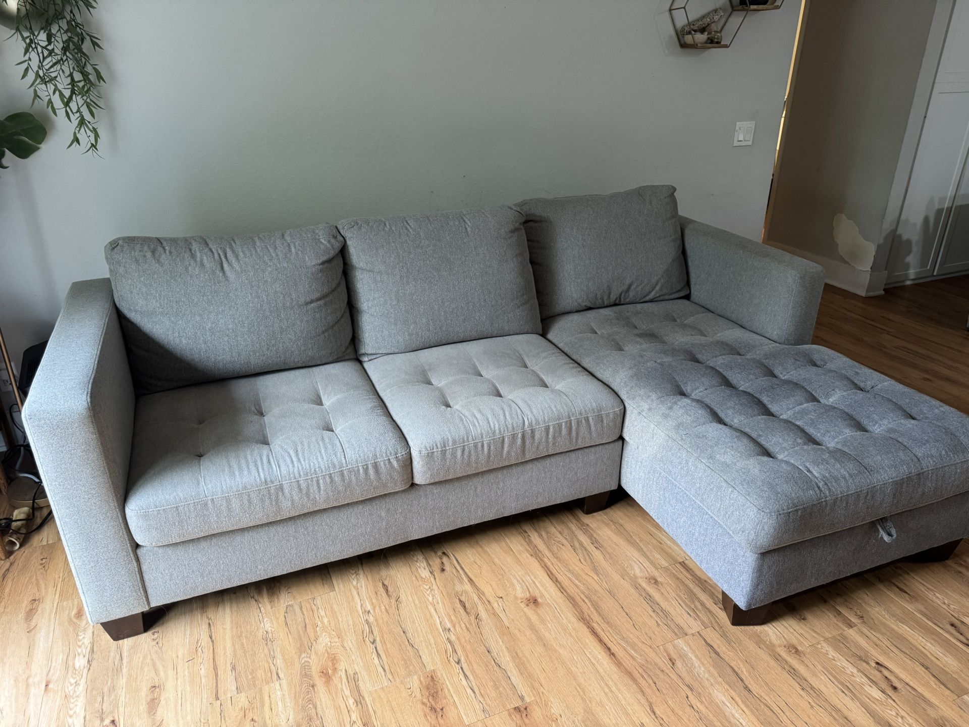 Grey Sectional Couch
