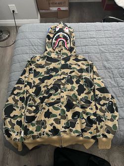 Authentic Bape Zip Up Hoodie