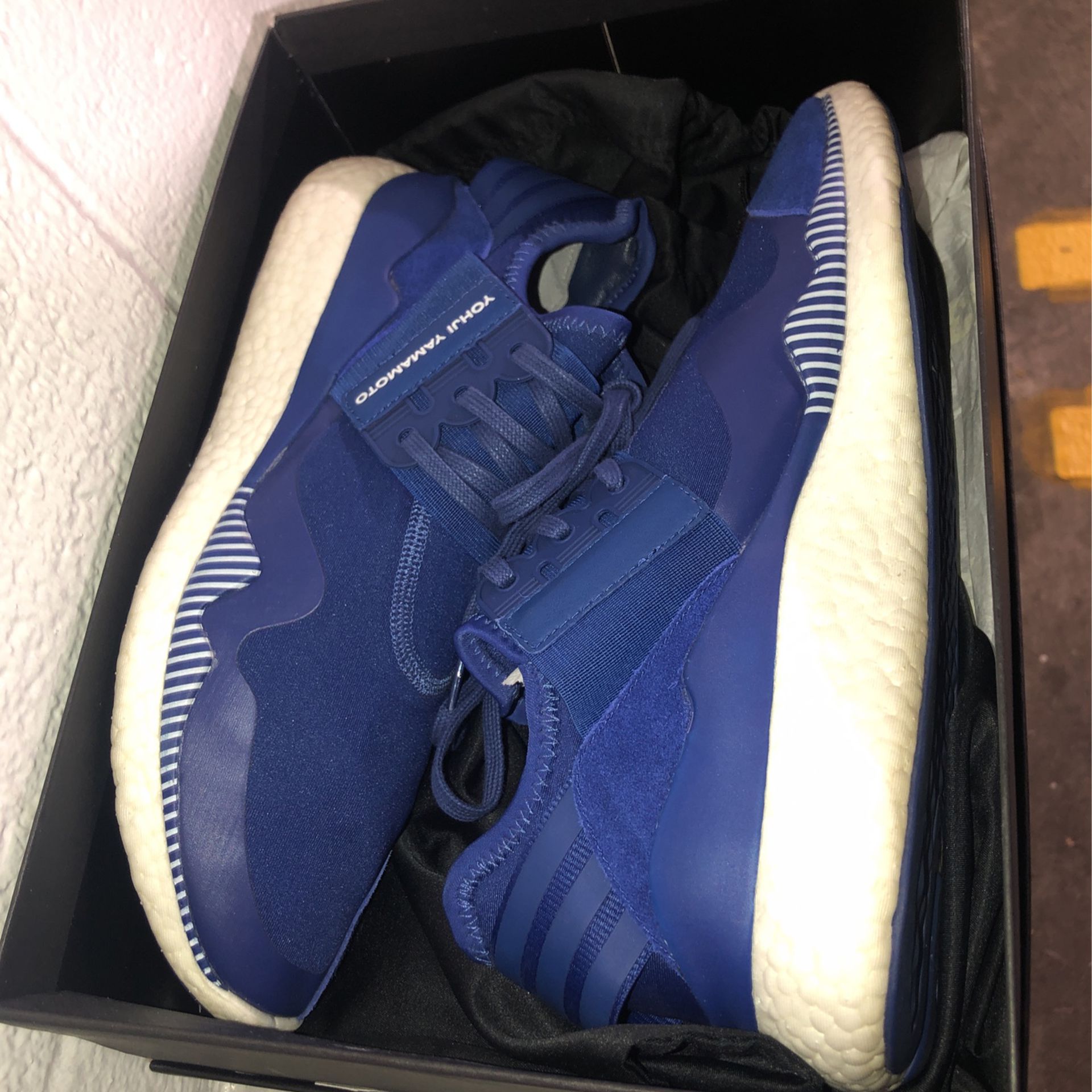 Y3 Retro Boost Rounded Blue For Sale Sz 9.5 Mens 