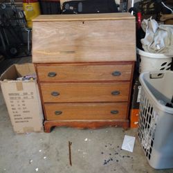 Secretary Desk Three Drawers
