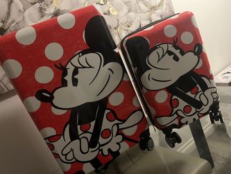 Disney Minnie Luggage Set Of Two