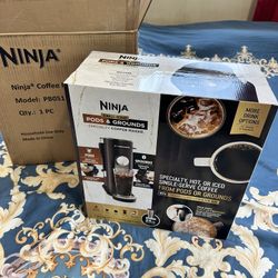 Ninja® Single-Serve Pods & Grounds Specialty Coffee Maker Black