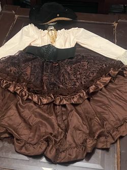 Pirate costume Size Medium