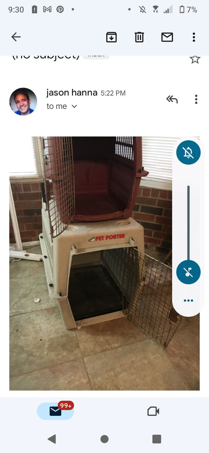 LG and/or MED DOG CRATES