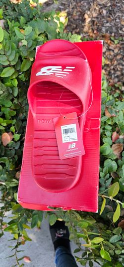 New Balance Slide Sandals Team Red Size 11