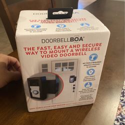 Doorbell Boa Ring Holder