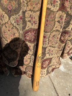 Wood baseball bat for sale 25 :00 dollars firm price for more information look at pictures ad thanks