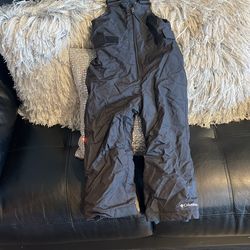 Kids Snow Overalls Size 4t(black)