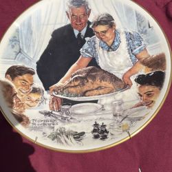 Norman Rockwell Four Freedoms Plates