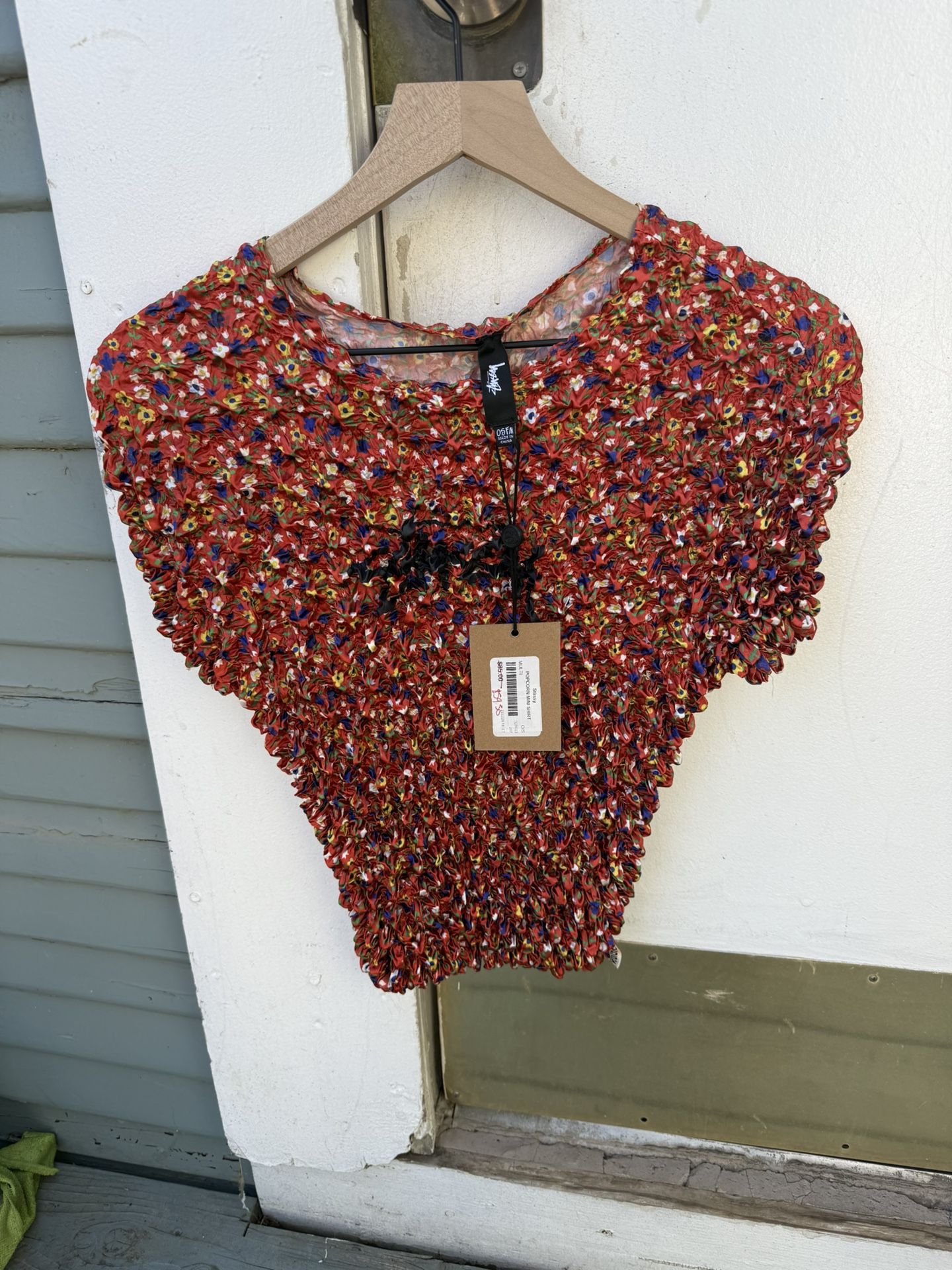 Stussy Floral Blouse.