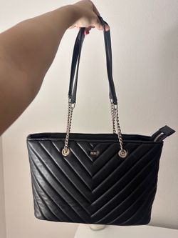 DKNY black tote bag